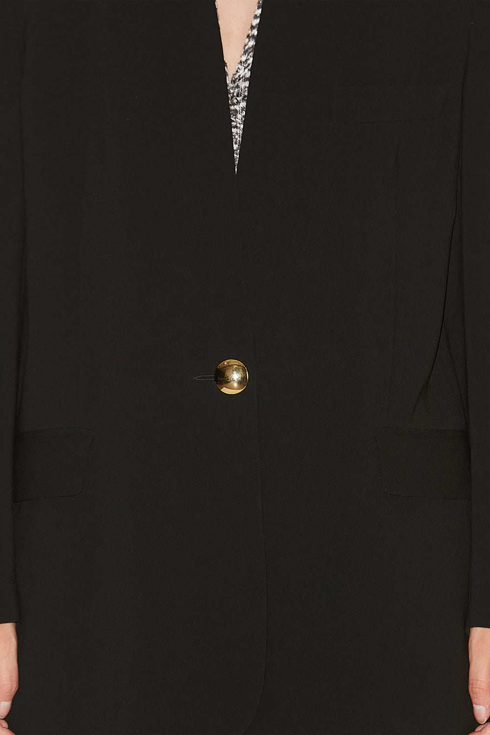 Helona flowing suit jacket - Black - Woman - 3