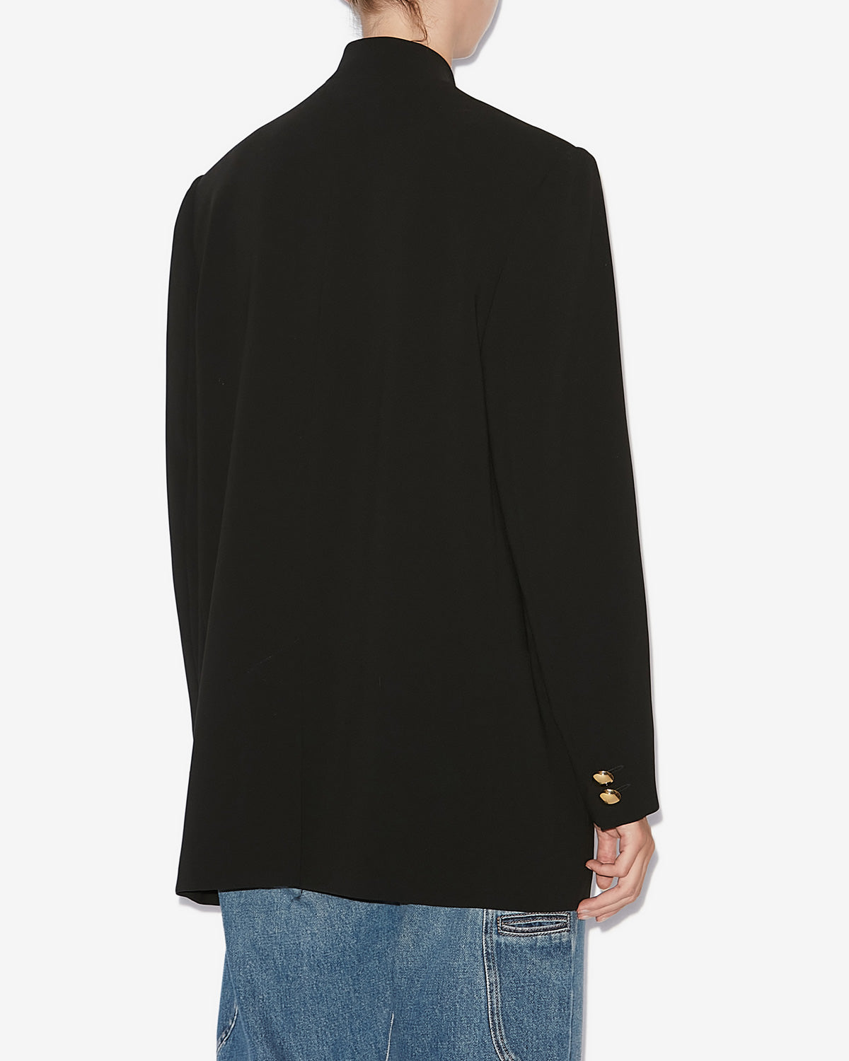 Helona flowing suit jacket - Black - Woman - 4