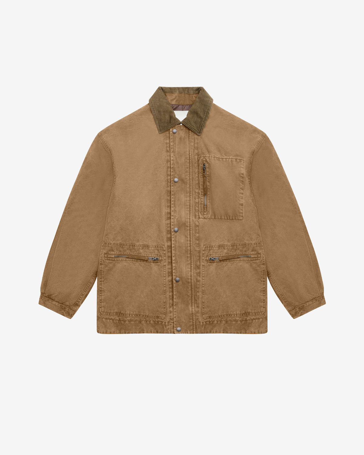 Kimel coated cotton jacket - Light bronze - Man - 5