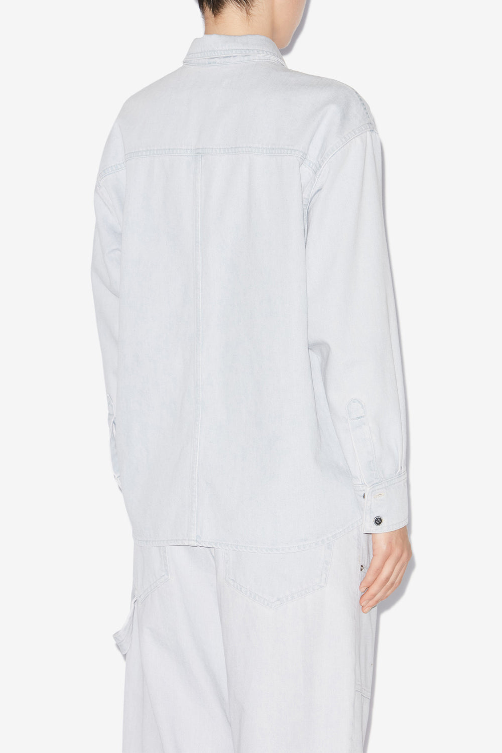 Okely lightweight denim jacket - Light blue - Woman - 5