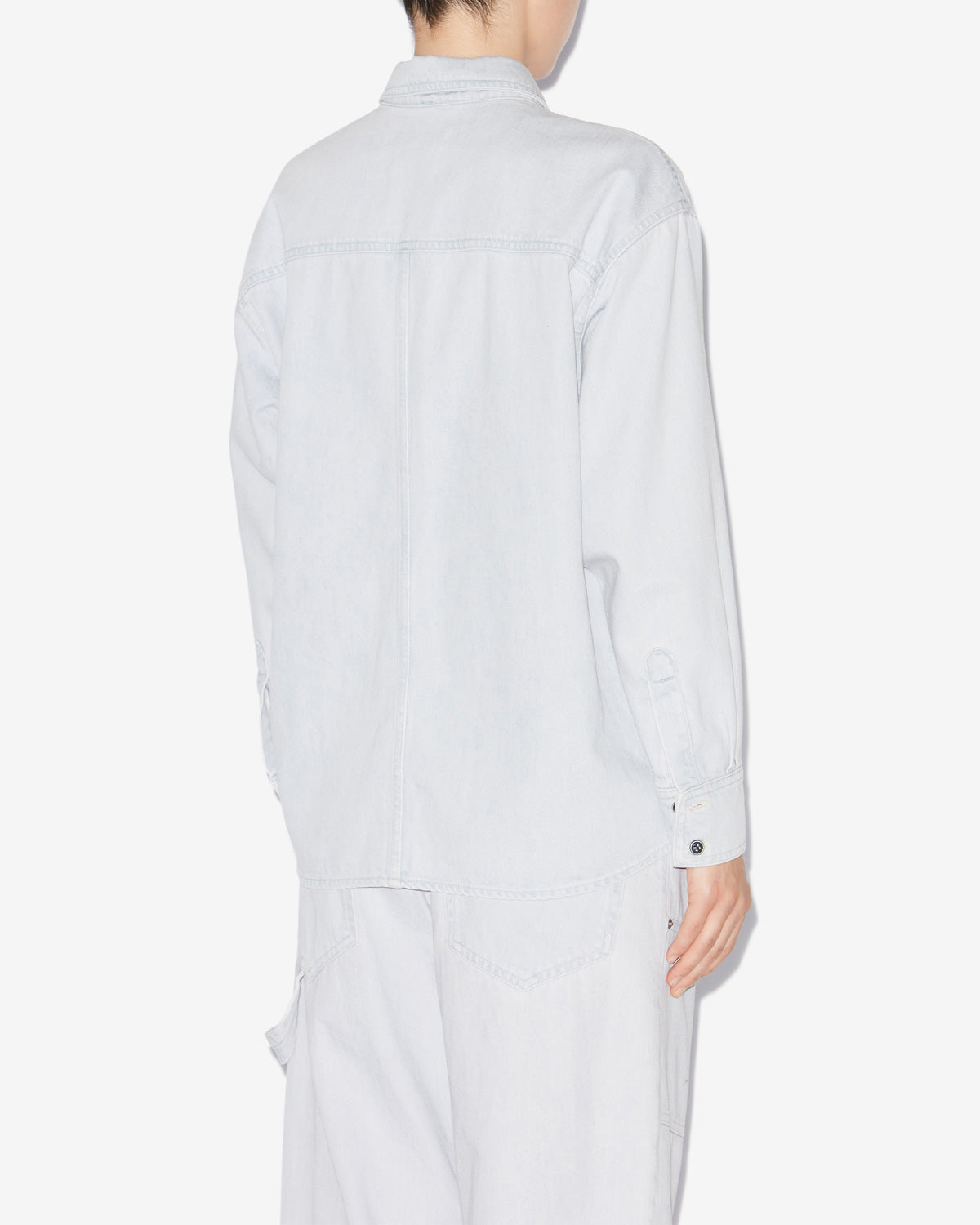 Okely lightweight denim jacket - Light blue - Woman - 4