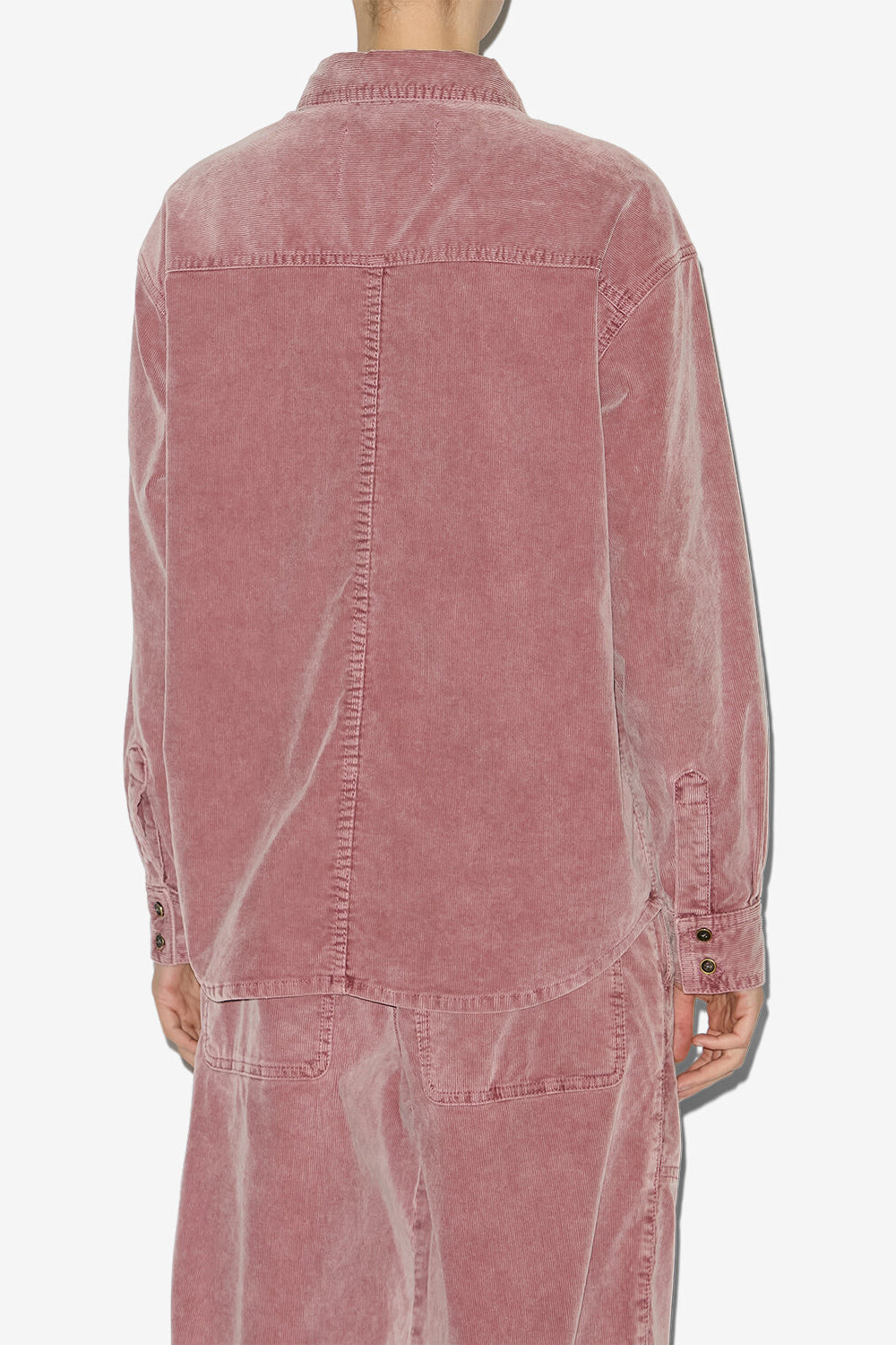 Jacke oriana aus cordsamt - Sepia pink - Woman - 5