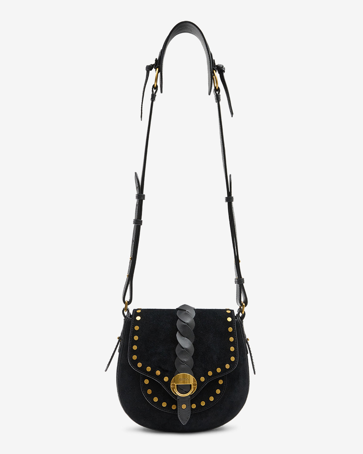 Altay Small suede bag Woman black | ISABEL MARANT Official online