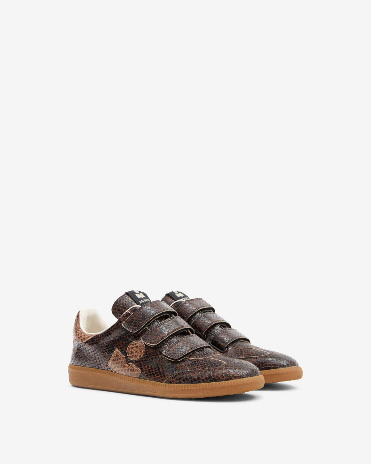 Beth Sneakers Woman Mocha/Chestnut | ISABEL MARANT Official online