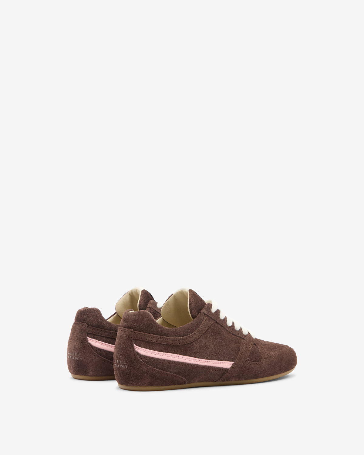 Senny Low Sneakers Woman Chocolate | ISABEL MARANT Official online
