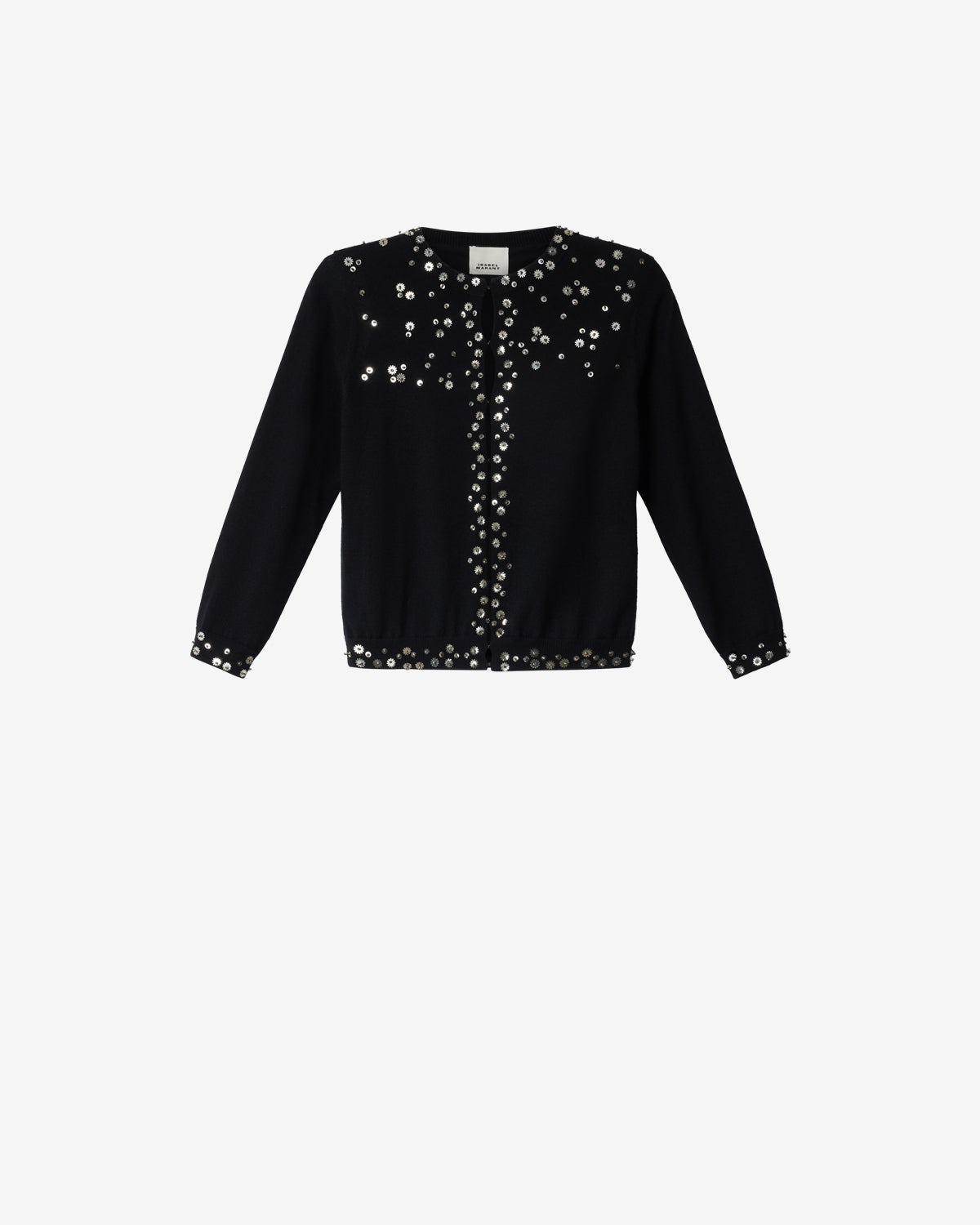 Amaria silk cardigan Woman black | ISABEL MARANT Official online store