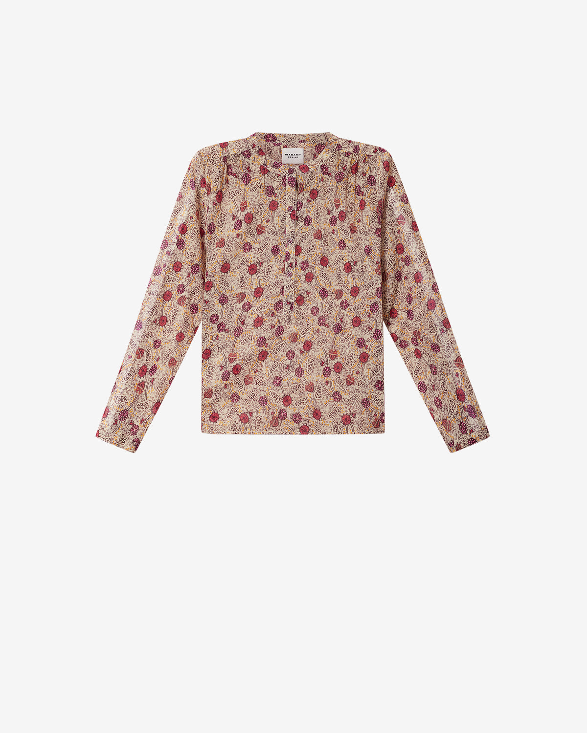 MARIA TOP Woman crushed berry | ISABEL MARANT Official online store