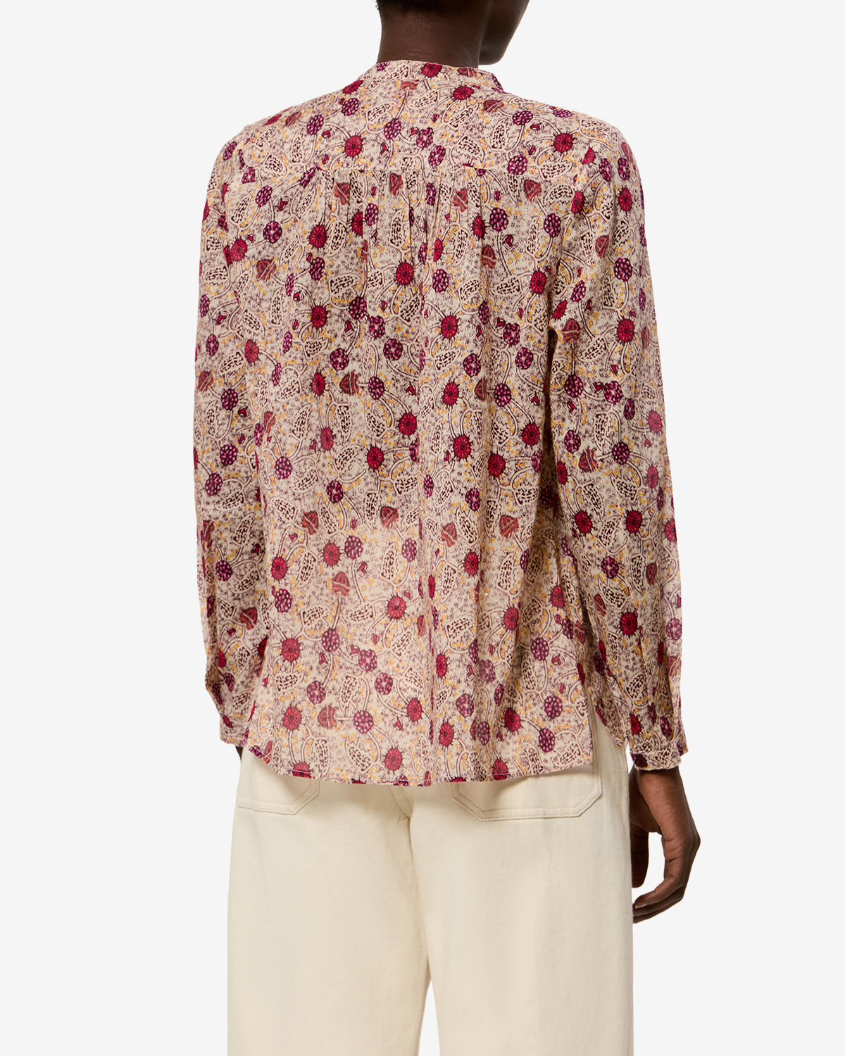 Top Top Maria Woman ecru-raspberry | ISABEL MARANT Official online