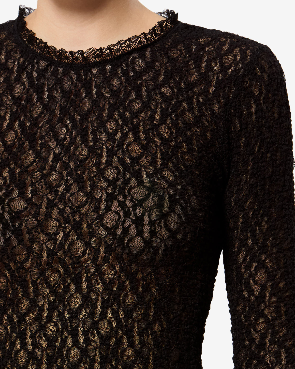 Brany Top Woman black | ISABEL MARANT Official online store
