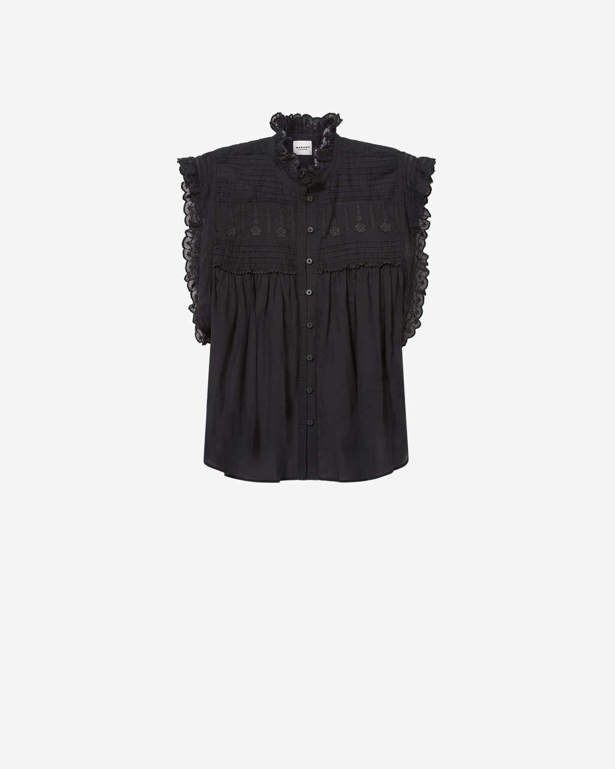 ISABEL MARANT デニムシャツ　ブラック　新品タグ付　plan c DERSIA TOP • ISABEL MARANT