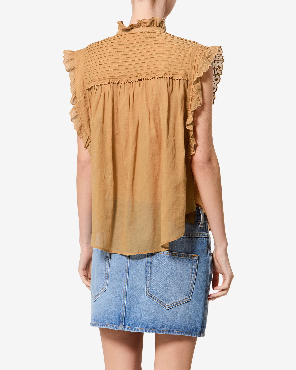 ISABEL MARANT ラッフルブラウス DERSIA TOP • ISABEL MARANT