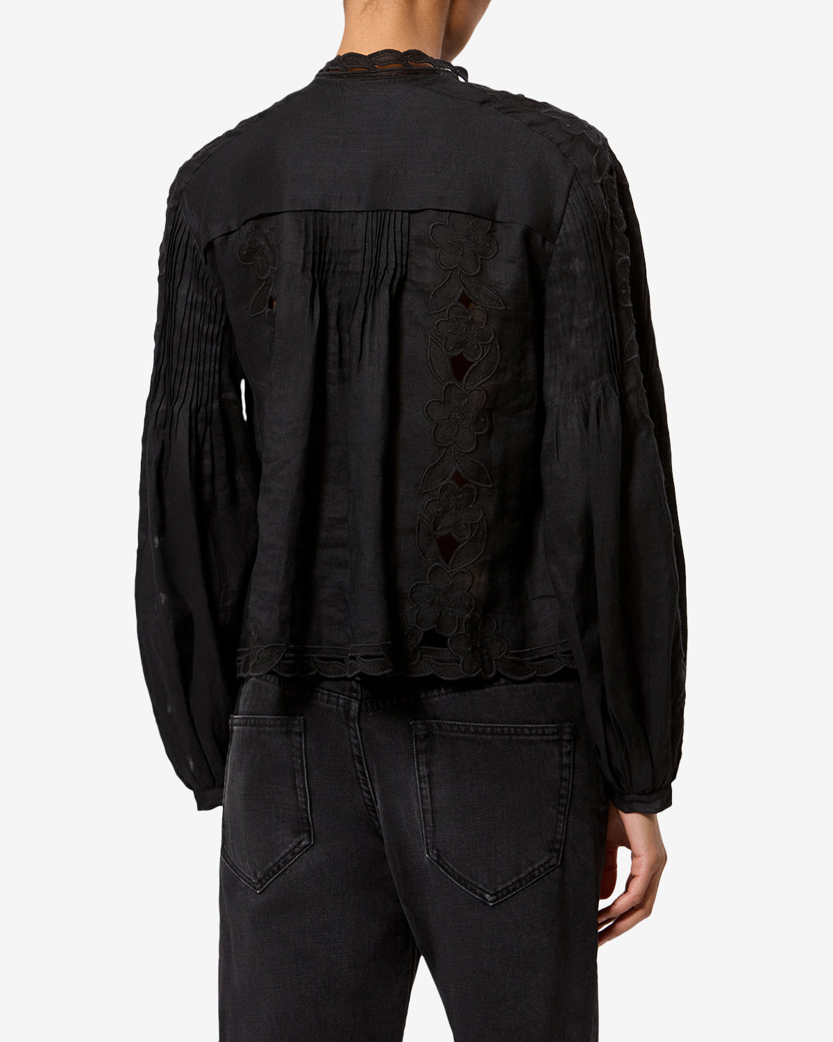 Rubra Top Woman black | ISABEL MARANT Official online store