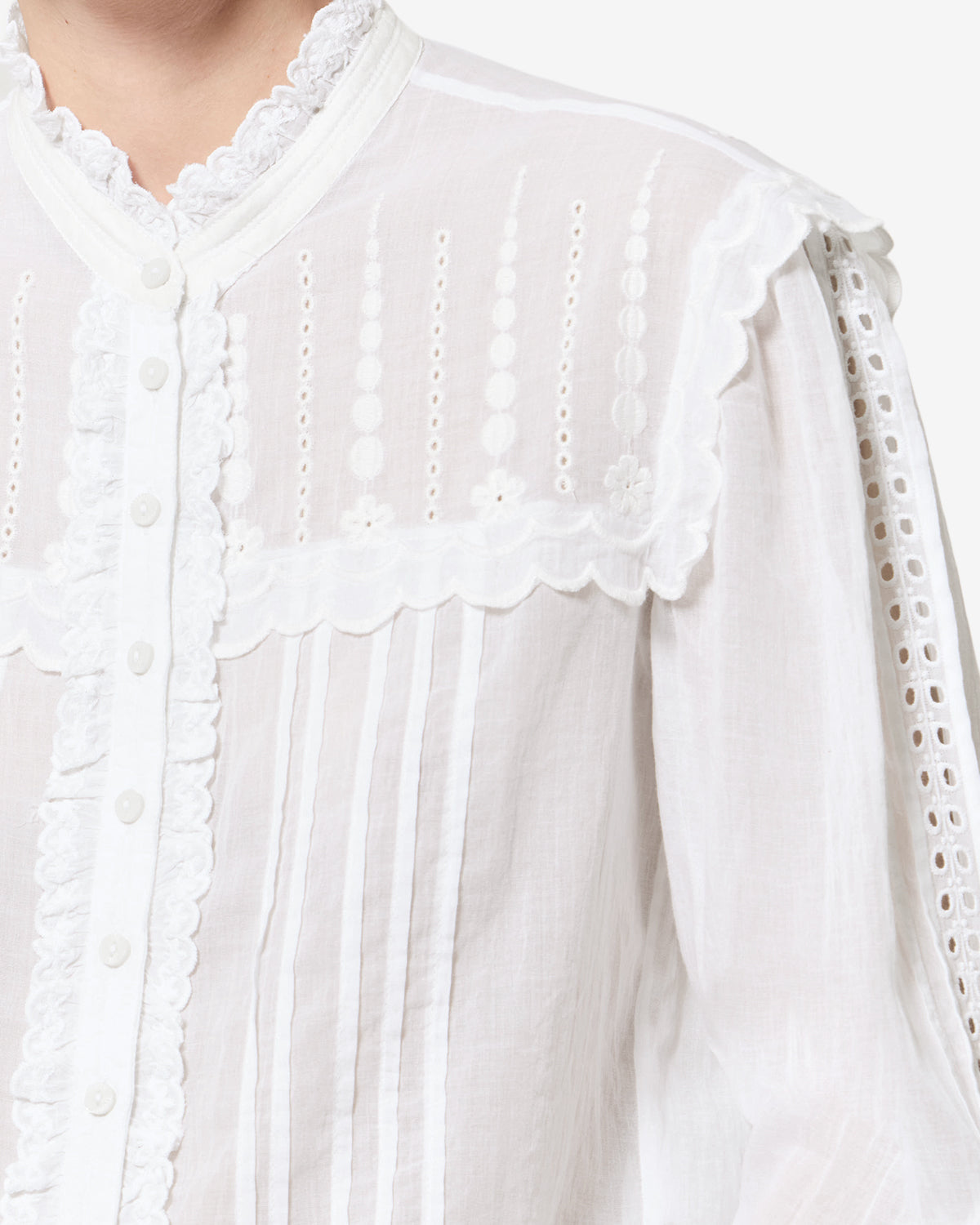 ISABEL MARANT ラッフルブラウス KELMON TOP • ISABEL MARANT
