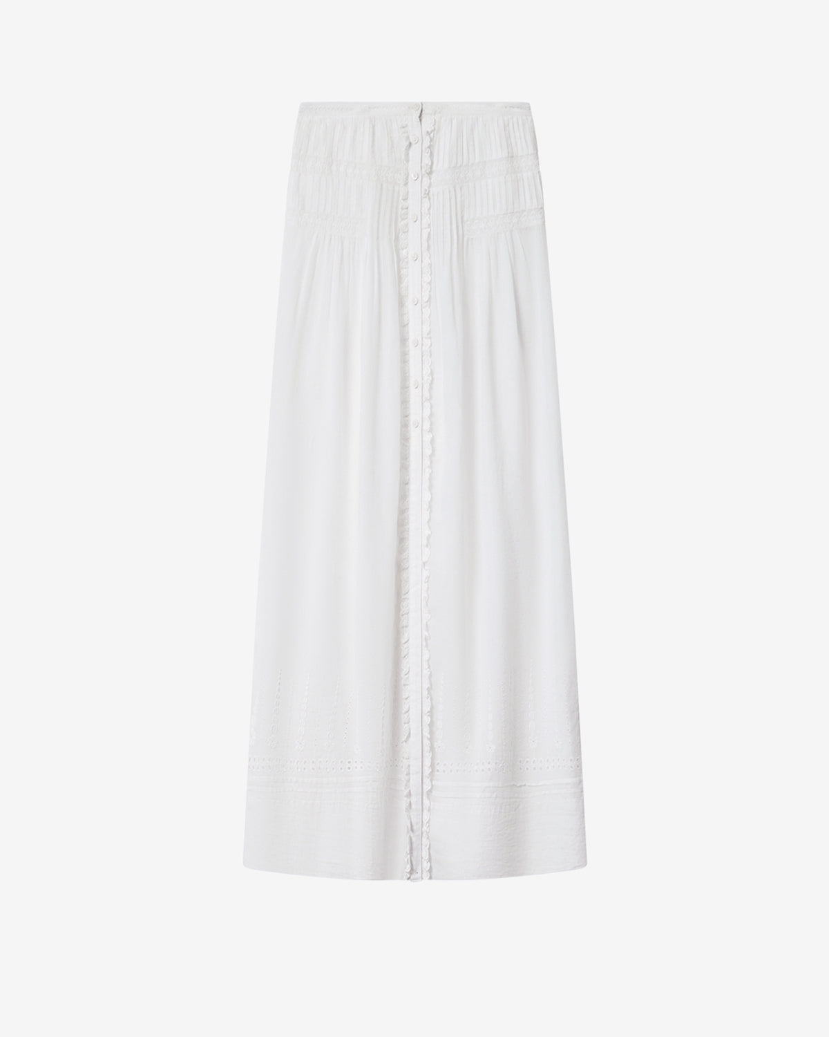Lorraine Skirt Woman white | ISABEL MARANT Official online store