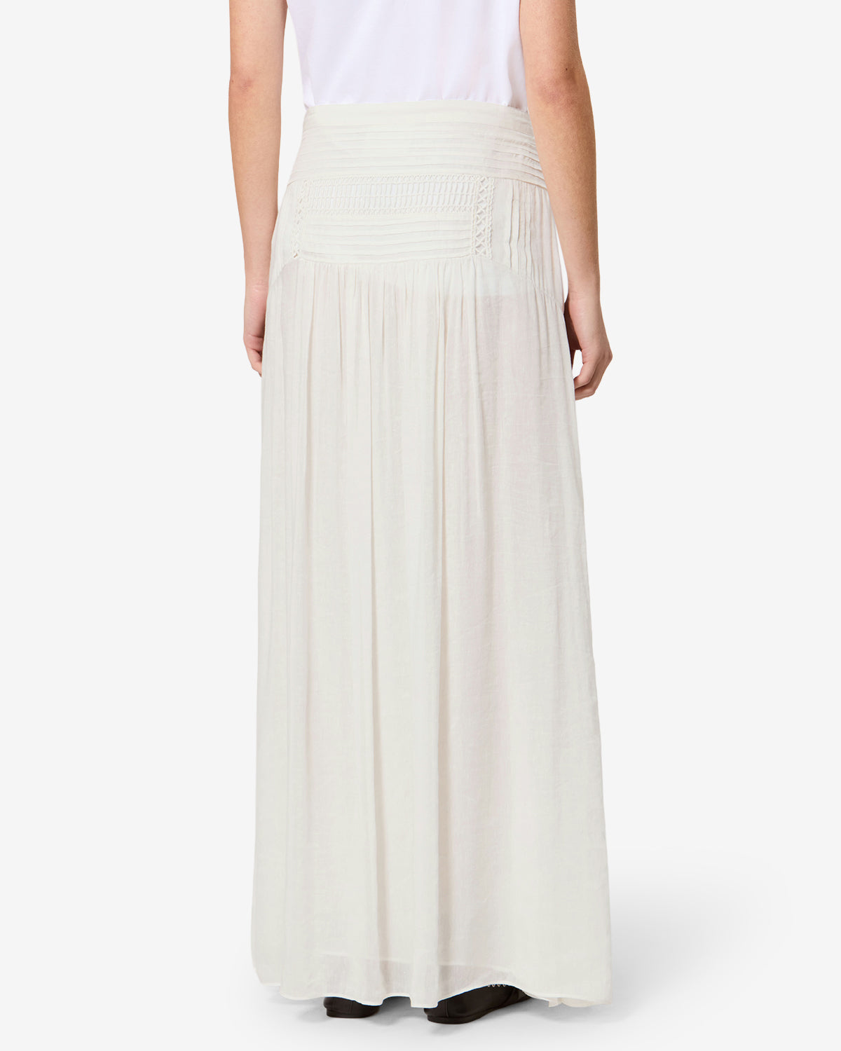 Pylka Skirt Woman white | ISABEL MARANT Official online store