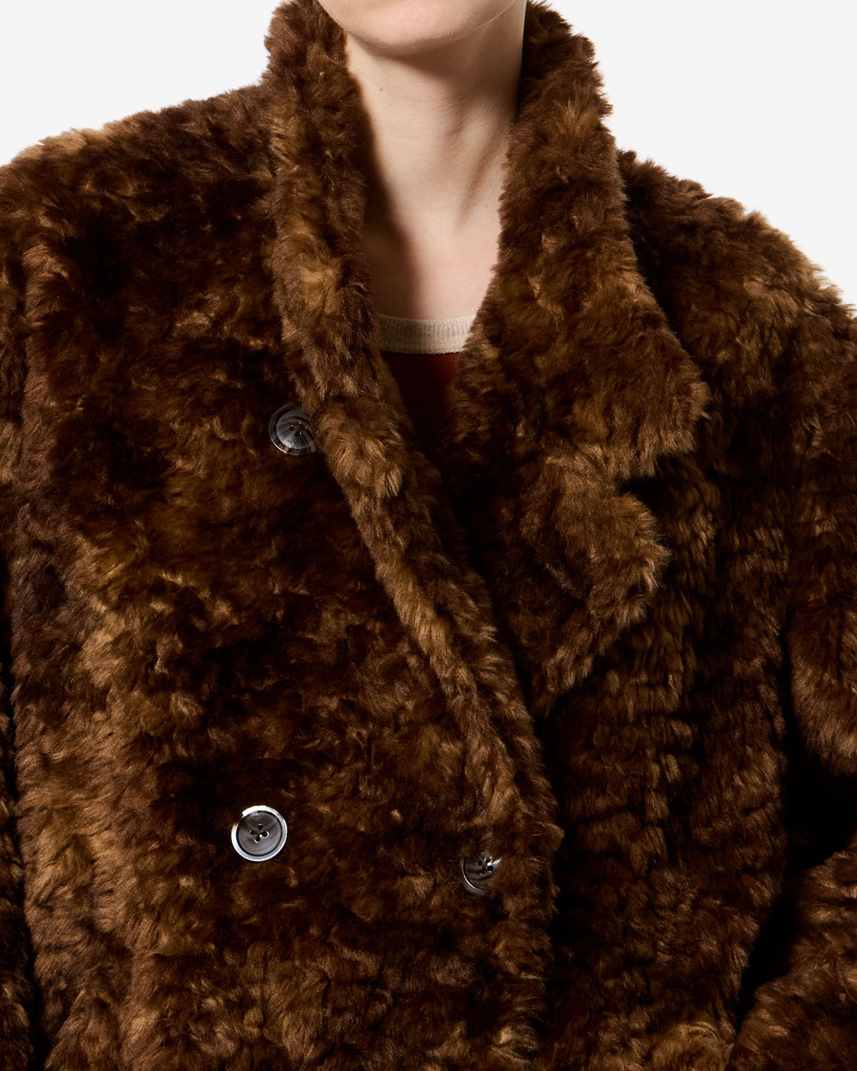 Jya Coat Woman brown | ISABEL MARANT Official online store