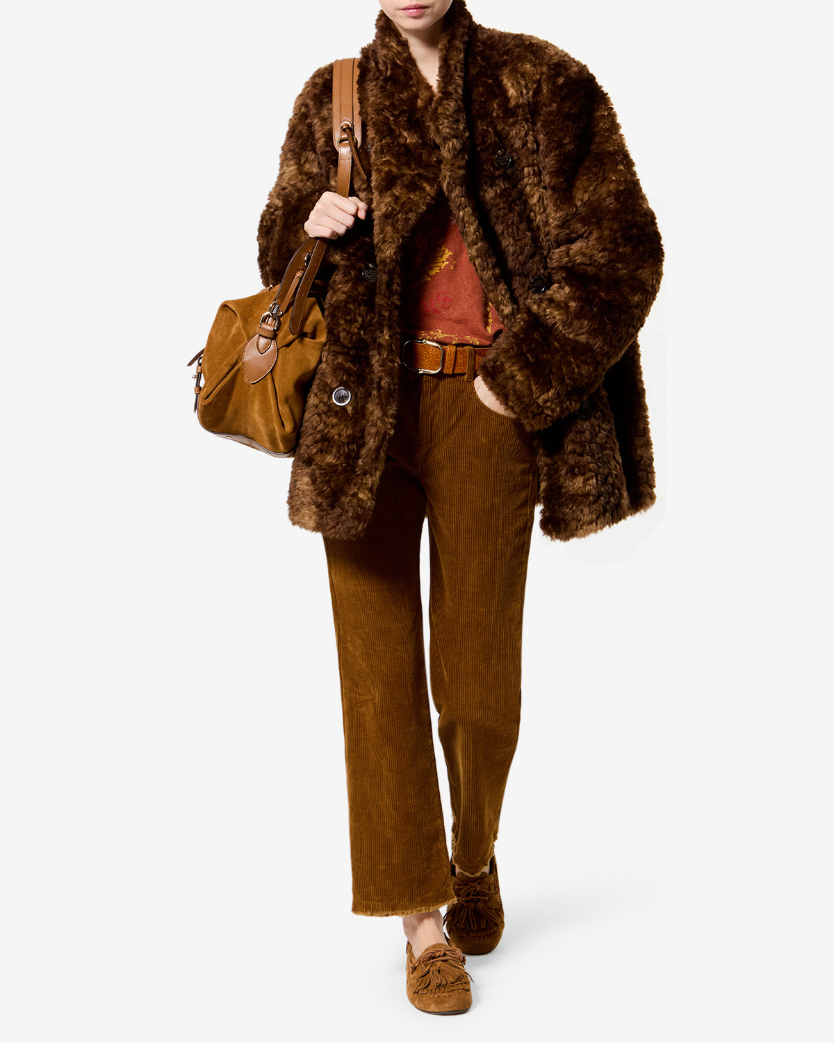 Jya Coat Woman brown | ISABEL MARANT Official online store