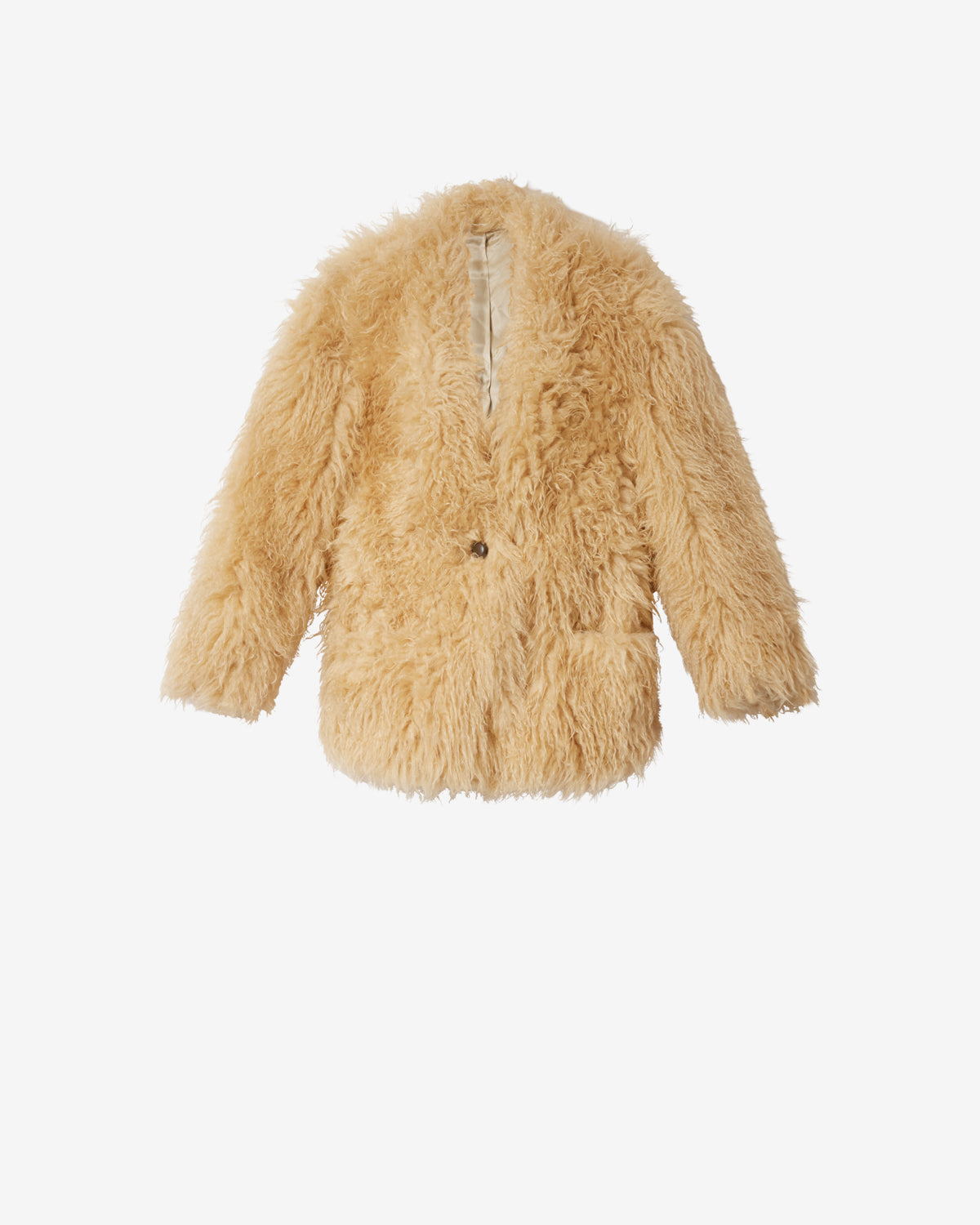 Mylae Coat Woman pale yellow | ISABEL MARANT Official online store
