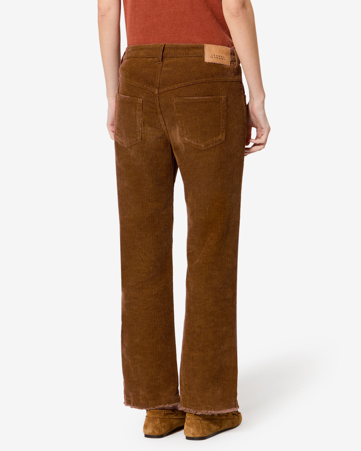 Ruthie Pants Woman caramel | ISABEL MARANT Official online store