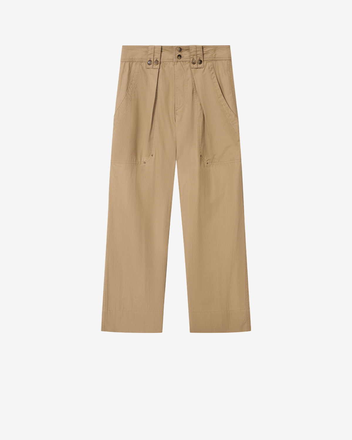 Amandine Pants Woman light khaki | ISABEL MARANT Official online store