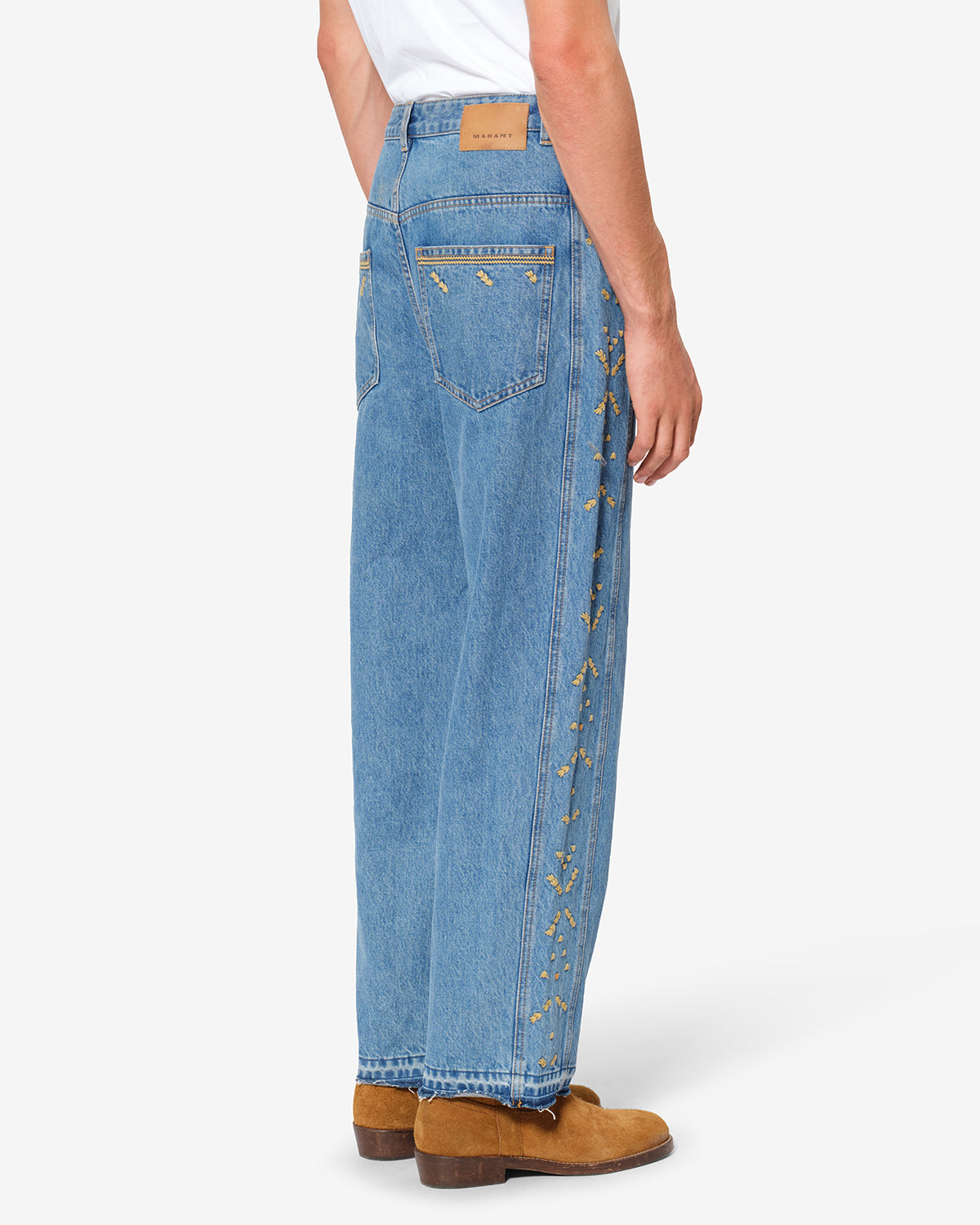 Jorian Jeans Man light blue | ISABEL MARANT Official online store