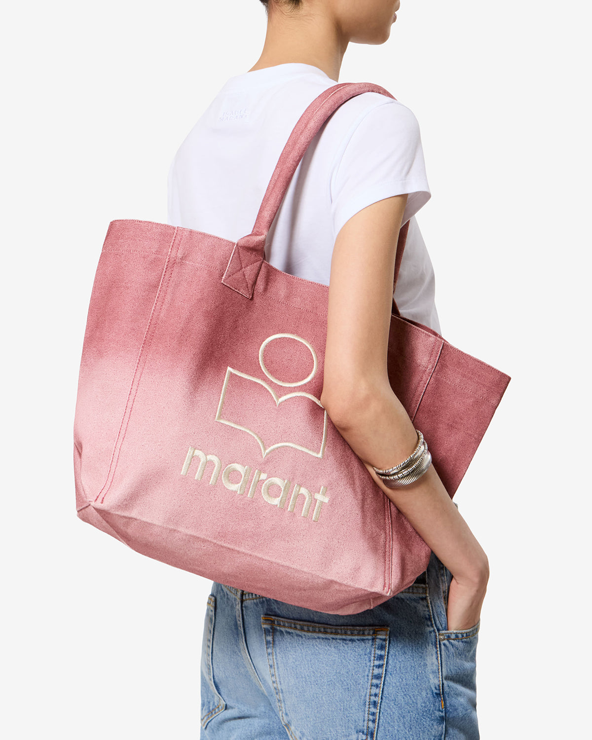 Small Yenky Bag Woman raspberry | ISABEL MARANT Official online store