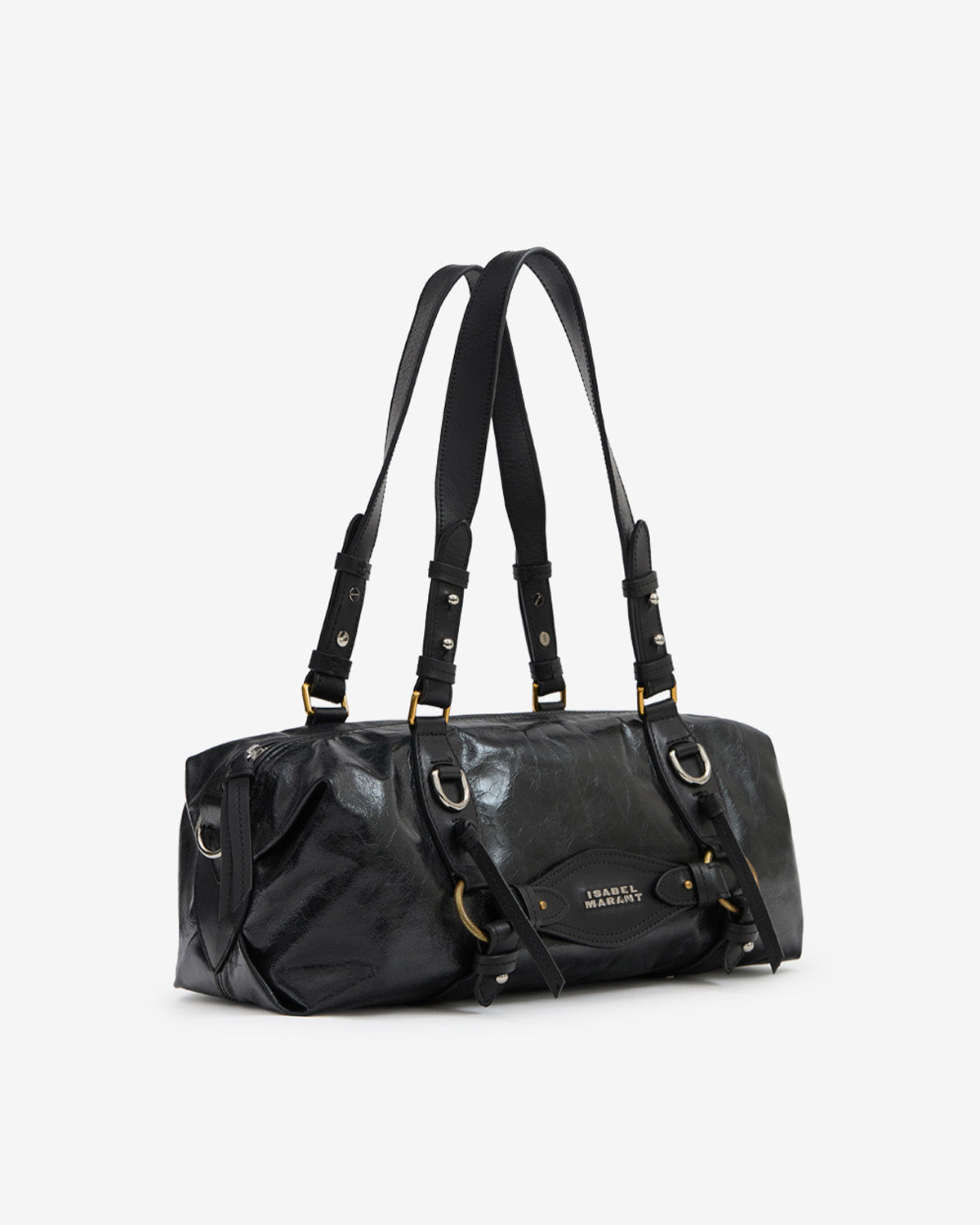 Tilpa Mini leather bag Woman black | ISABEL MARANT Official online