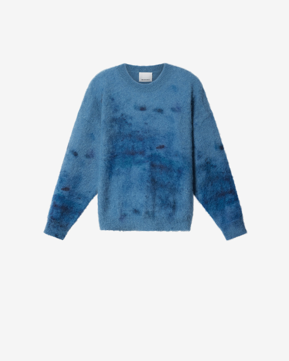 Ayden mohair sweater Man indigo | ISABEL MARANT Official online store