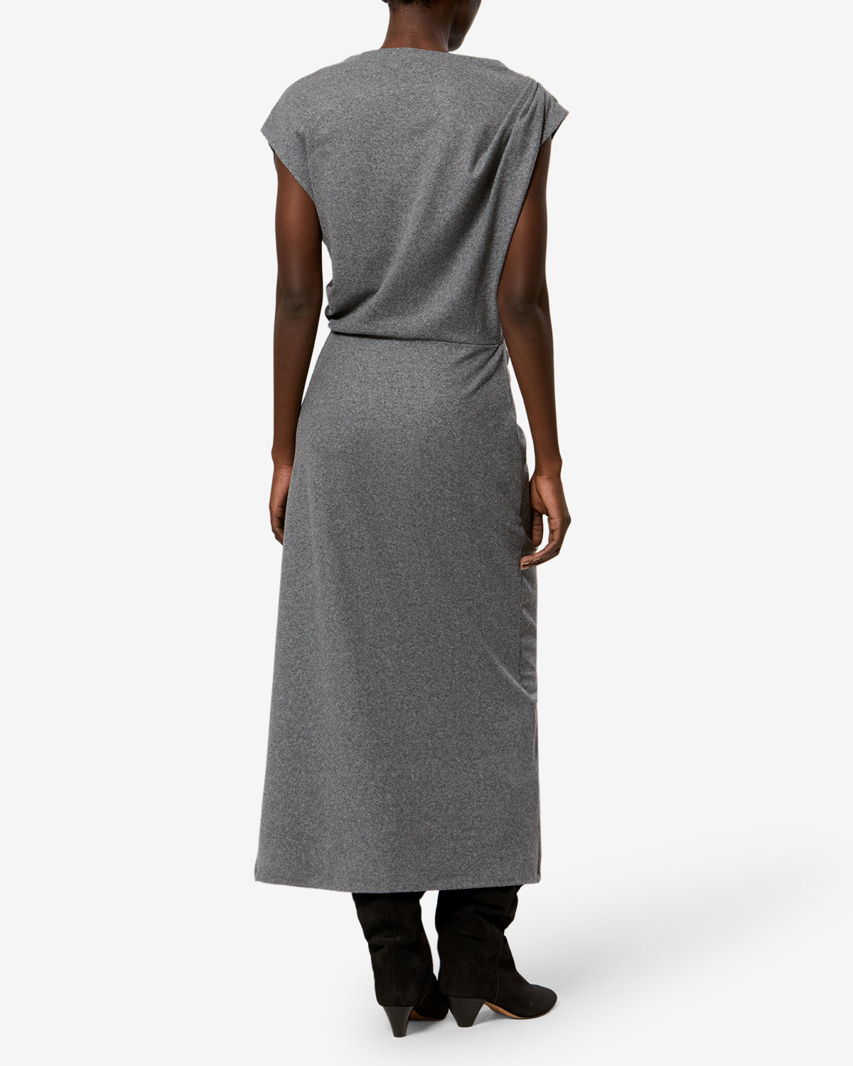 Naerys Dress Woman gray | ISABEL MARANT Official online store