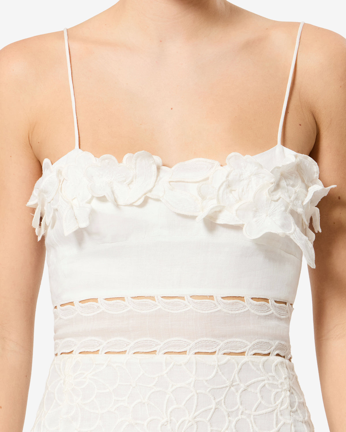 Reola Dress Woman white | ISABEL MARANT Official online store