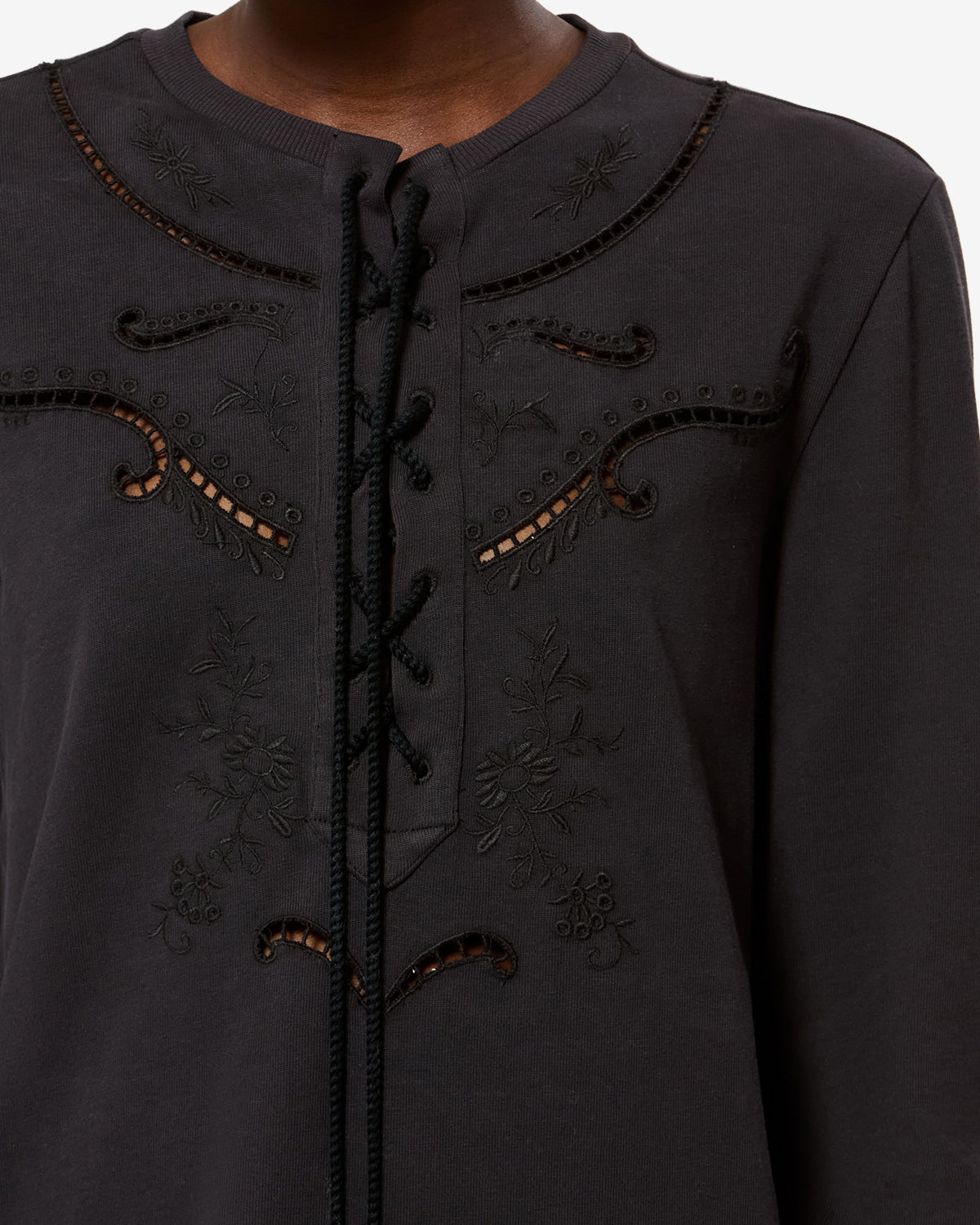 Elka Dress Woman black | ISABEL MARANT Official online store