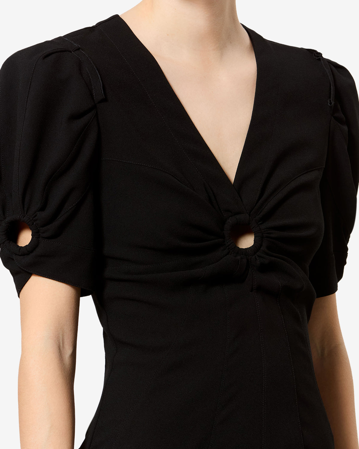 Surelia Dress Woman black | ISABEL MARANT Official online store