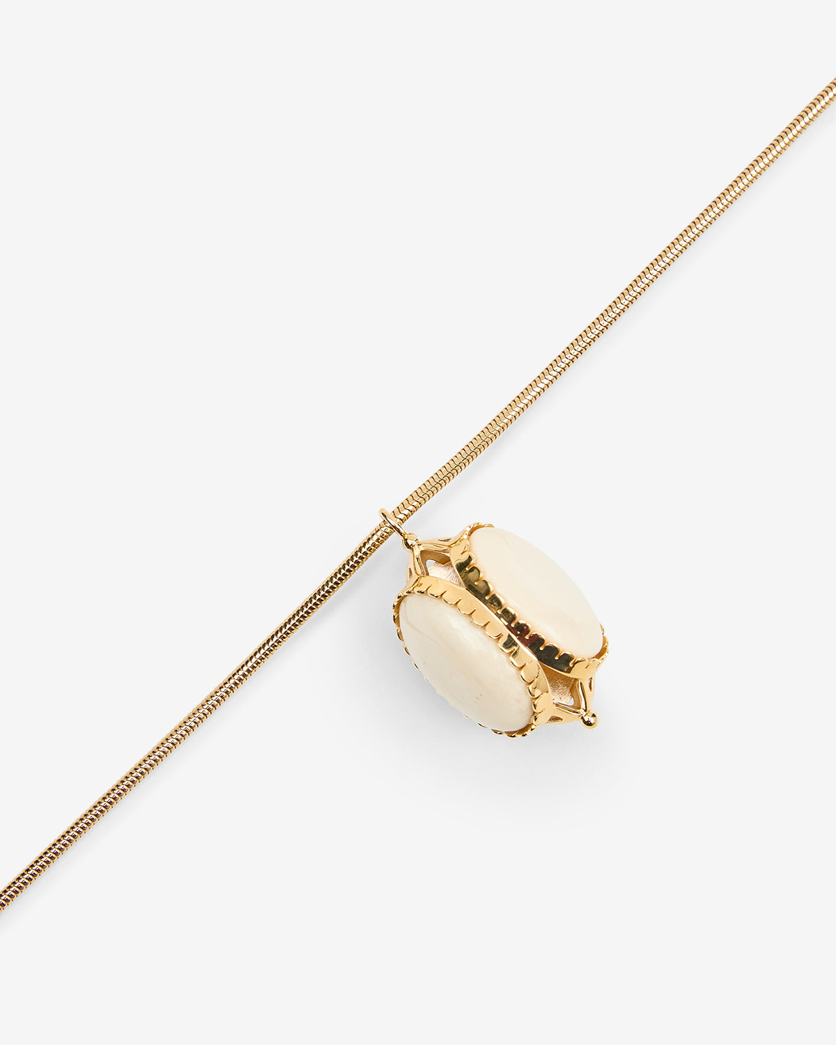 Hanae Long Necklace Woman ecru | ISABEL MARANT Official online store