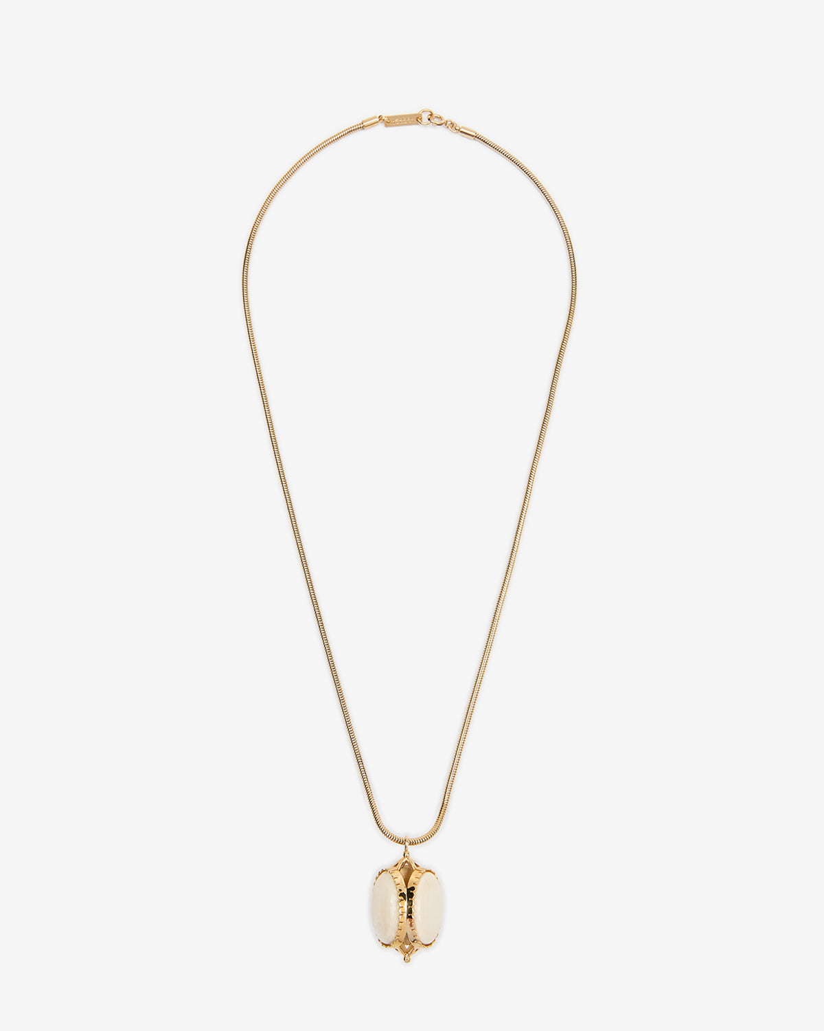 Hanae Long Necklace Woman ecru | ISABEL MARANT Official online store