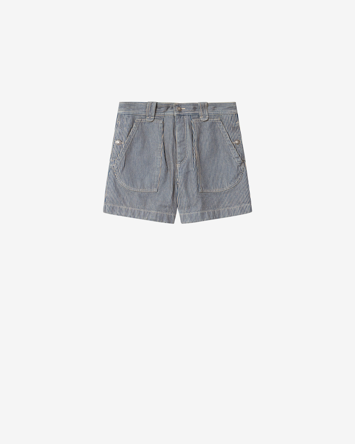 Eveja Shorts Woman blue-white | ISABEL MARANT Official online store