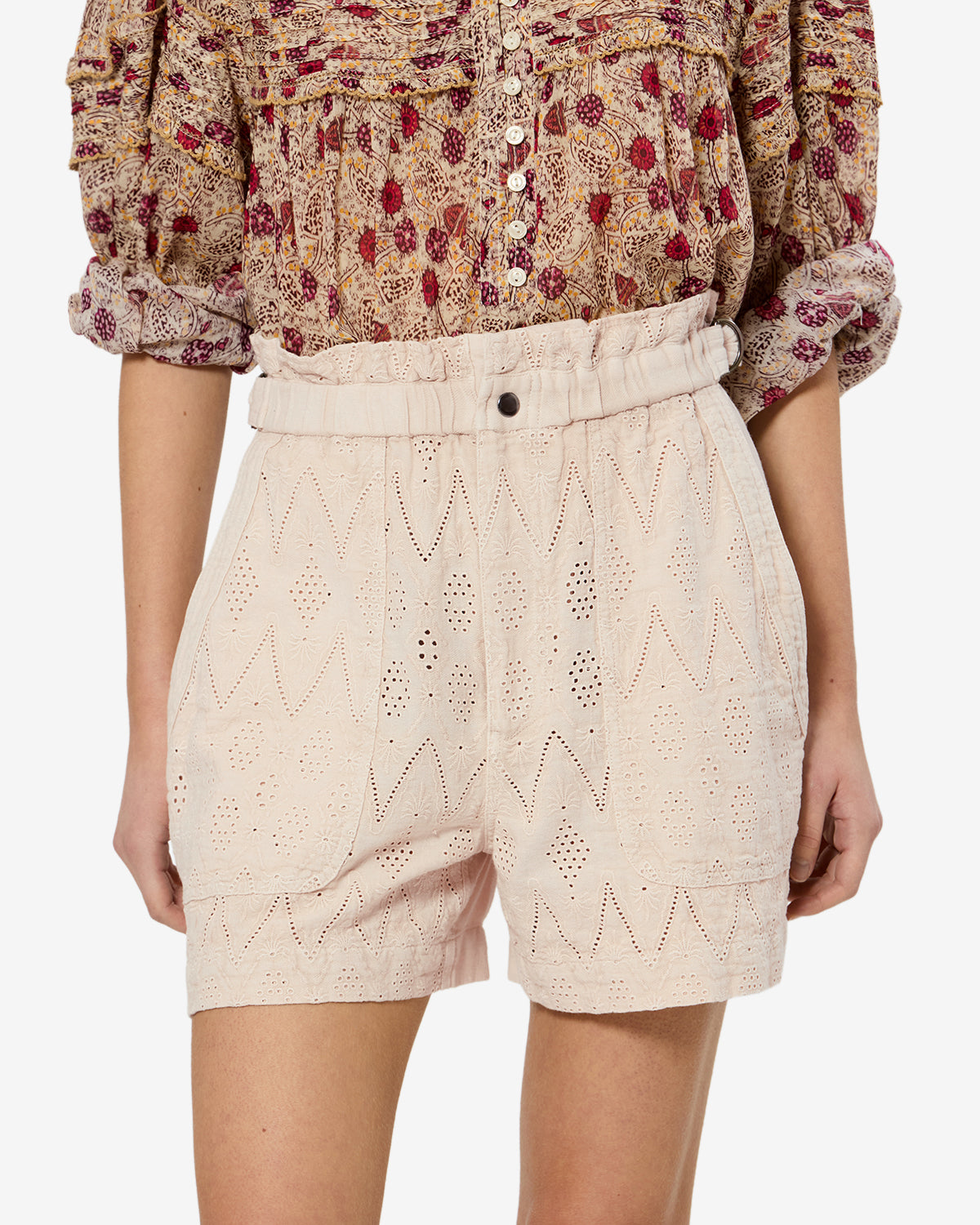 Kisha Shorts Woman beige | ISABEL MARANT Official online store