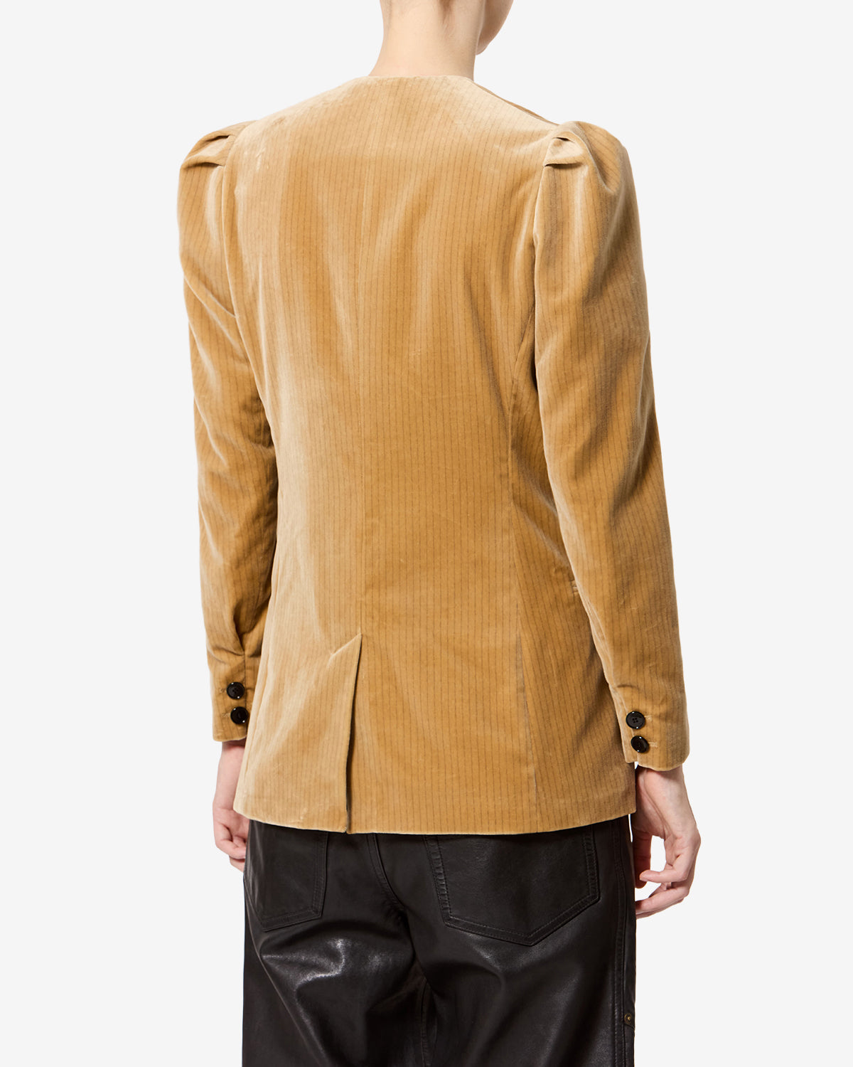 ISABEL MARANT アイボリー コットンテーラードジャケット Ready-to-Wear Woman | ISABEL MARANT Official Online Store