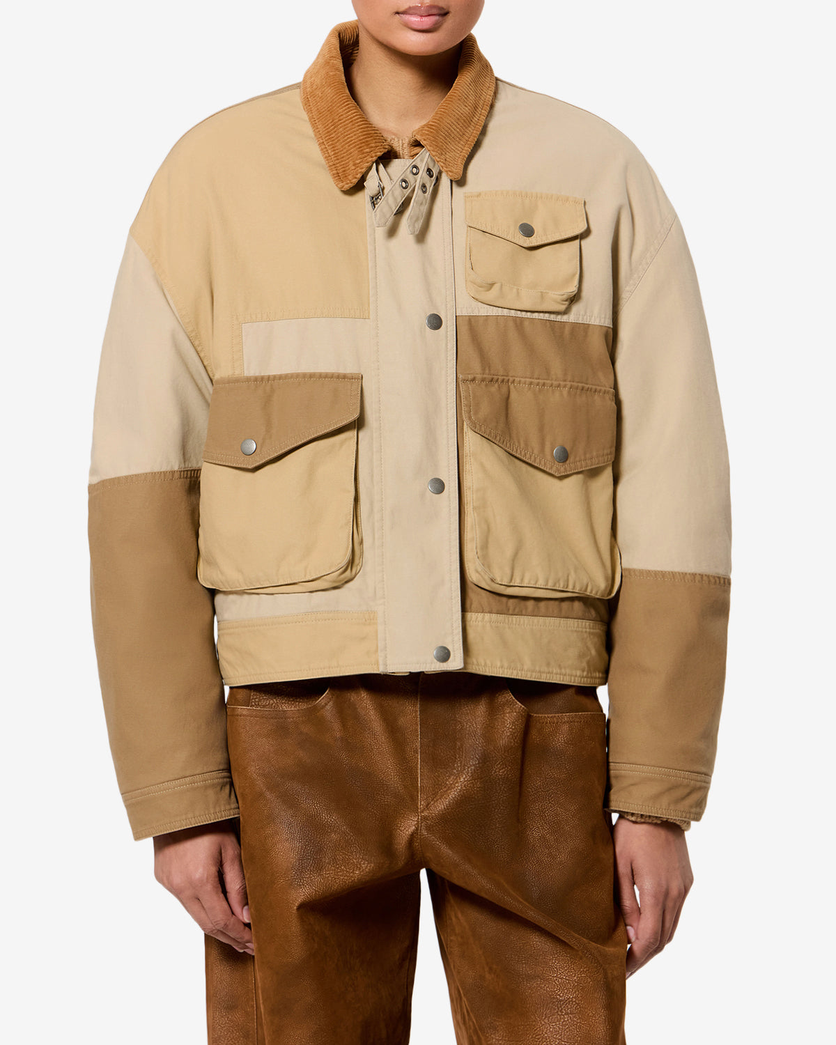 Risla Jacket Woman beige | ISABEL MARANT Official online store