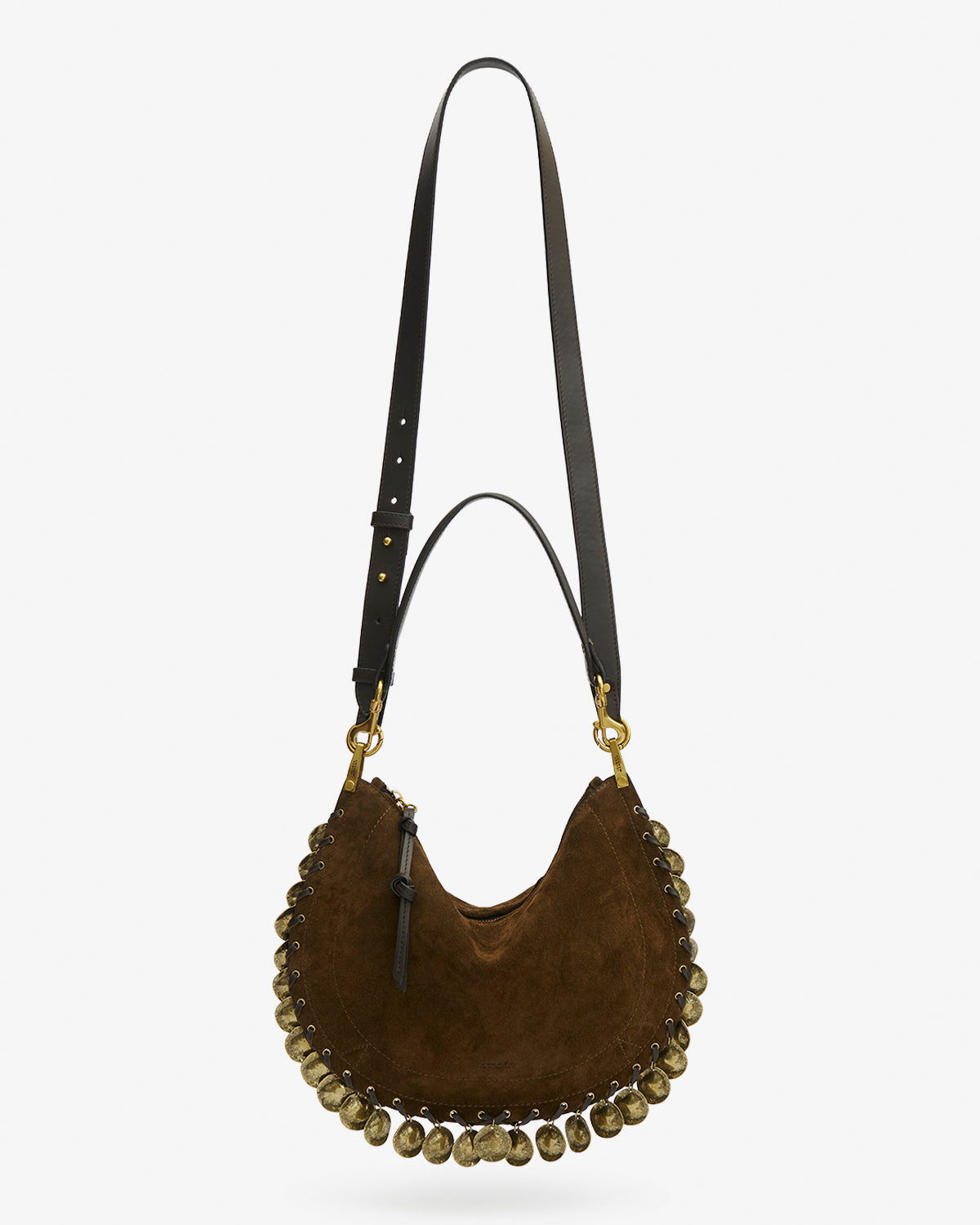 マルコ OSKAN SOFT ZIP SHOULDER STRAP Woman bronze | ISABEL MARANT