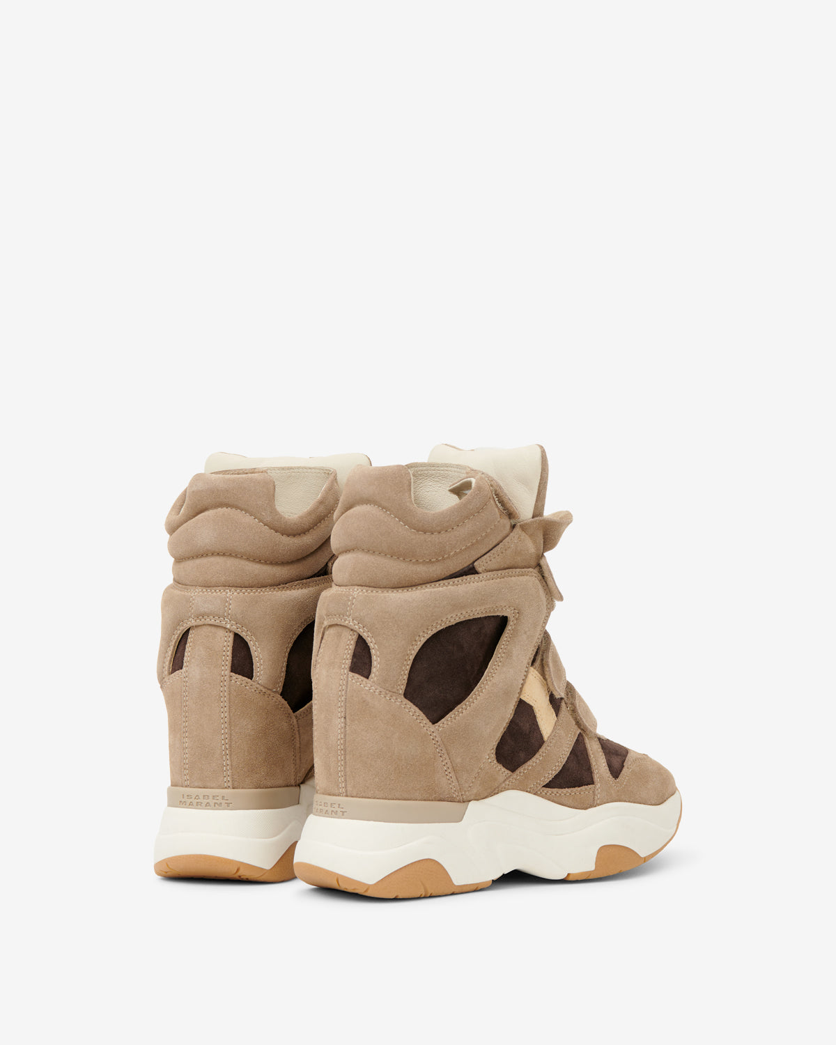 Balskee Sneakers Woman Sand Brown/Chocolate | ISABEL MARANT