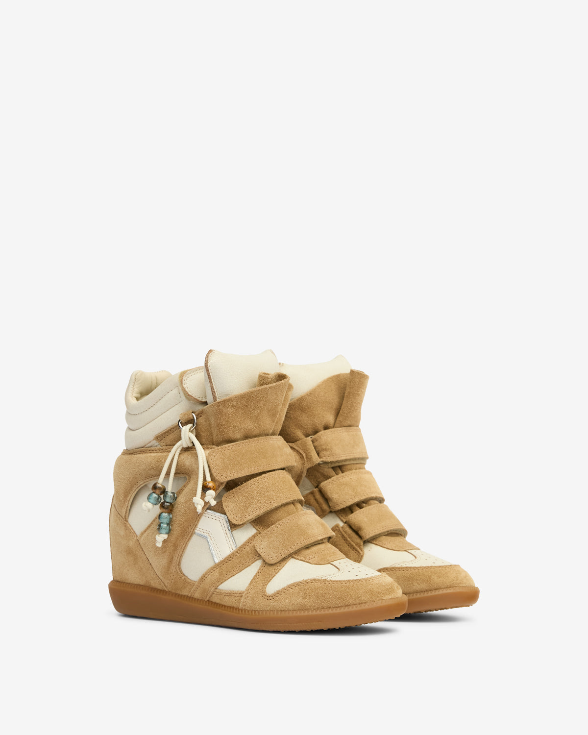 BEKETT SNEAKERS Woman khaki-ochre | ISABEL MARANT Official online