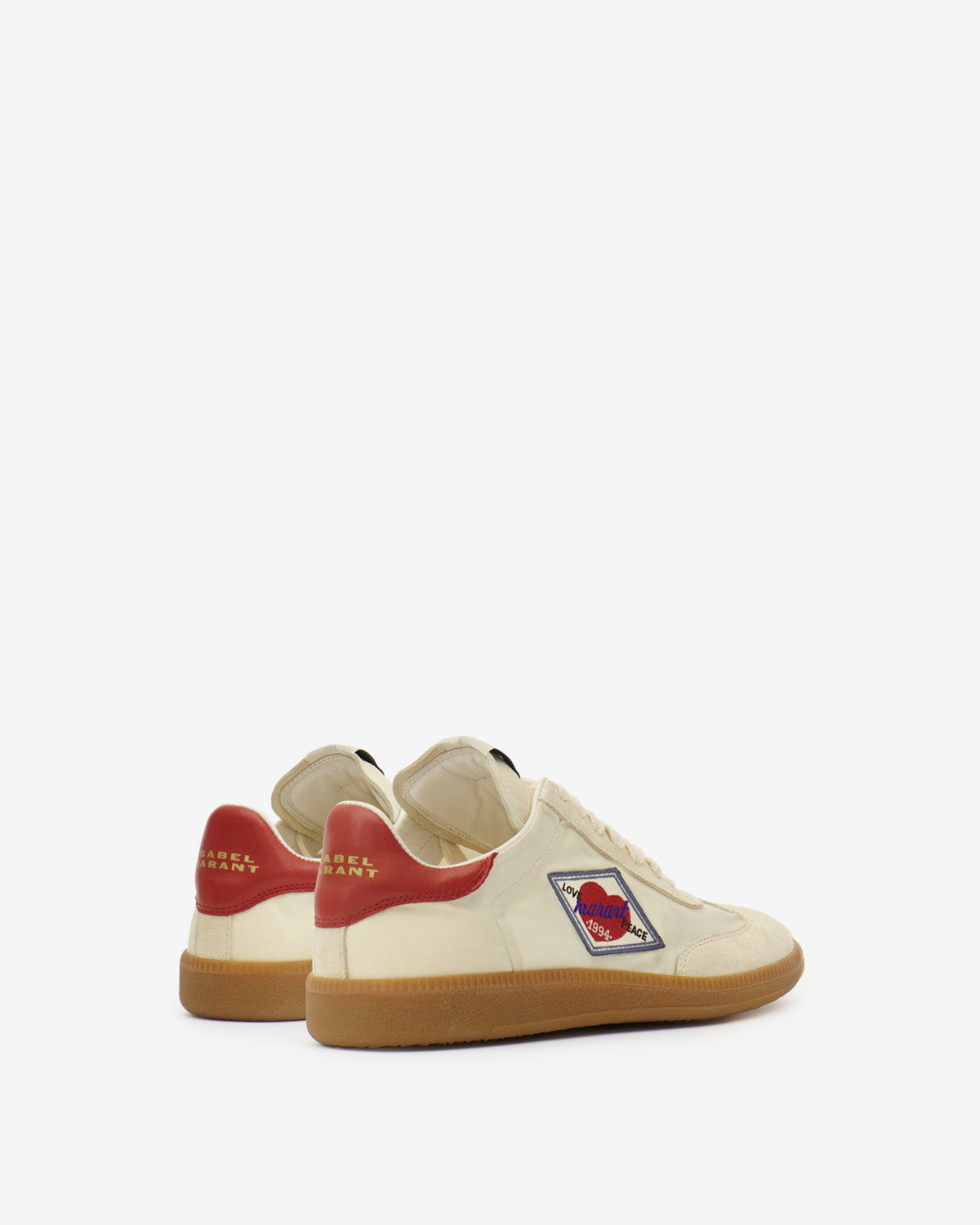 KAYCEE SNEAKERS Woman ivory-red | ISABEL MARANT Official online store