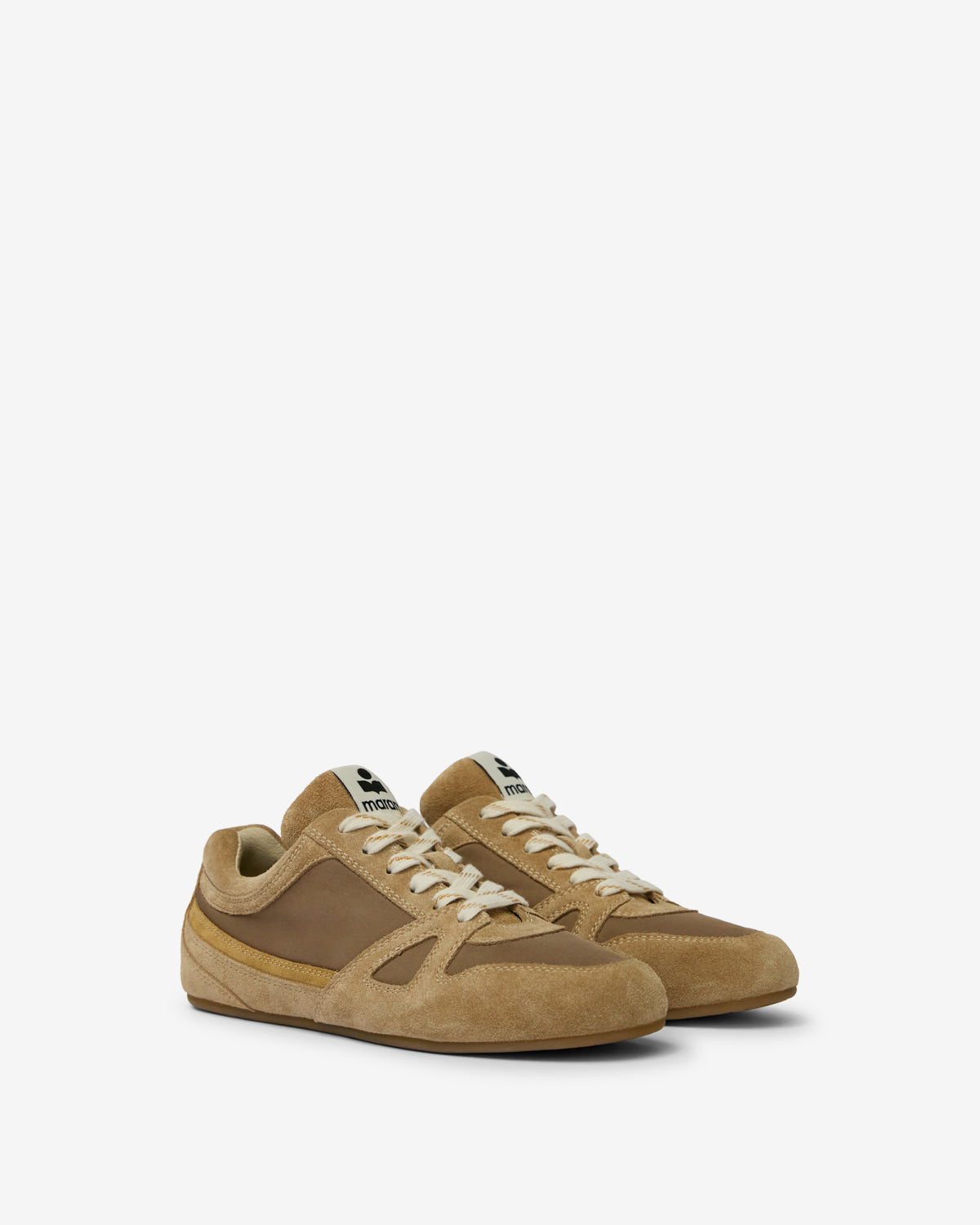 SENNY LOW SNEAKERS Woman khaki | ISABEL MARANT Official online store