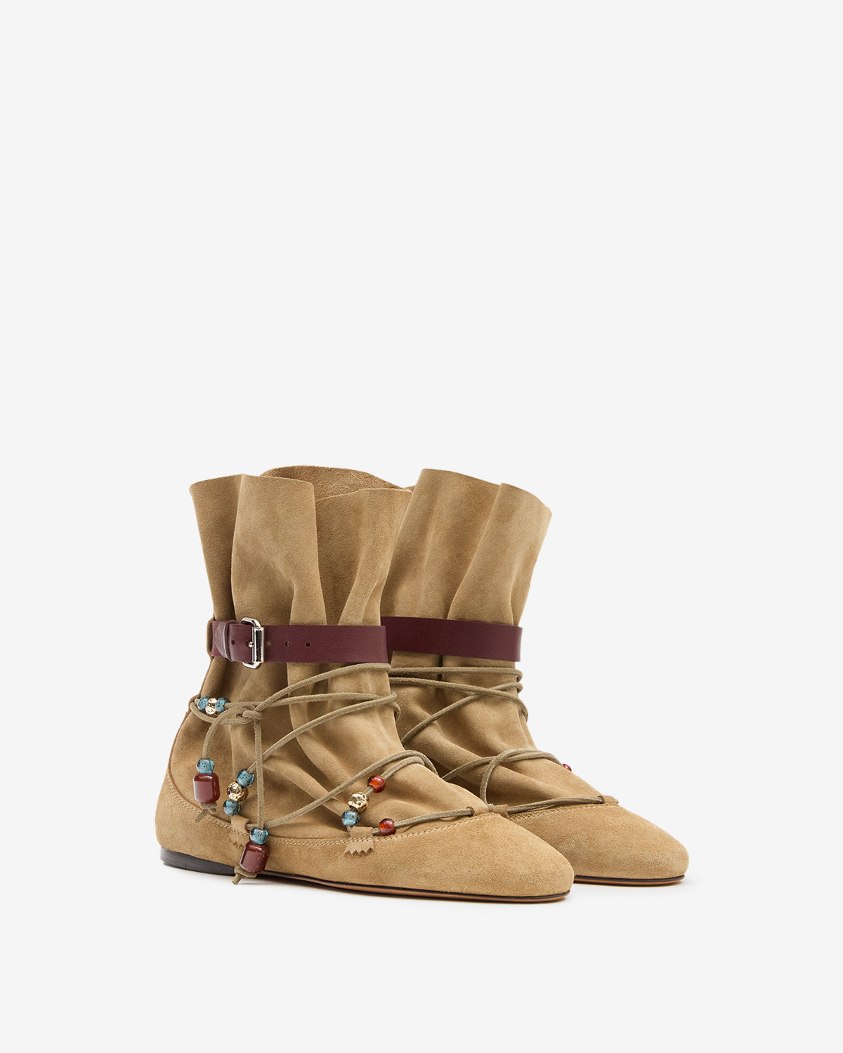 ISABEL MARANT コーデュロイカットソー【1】7分袖 胡桃ボタン CHARLOTA DRESS Woman ochre | ISABEL MARANT Official online store