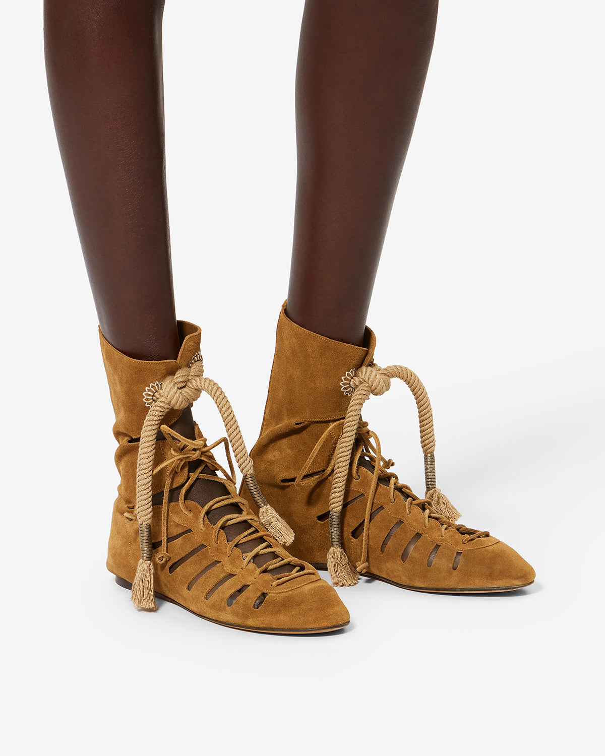 LIADE BOOTS Woman cognac | ISABEL MARANT Official online store