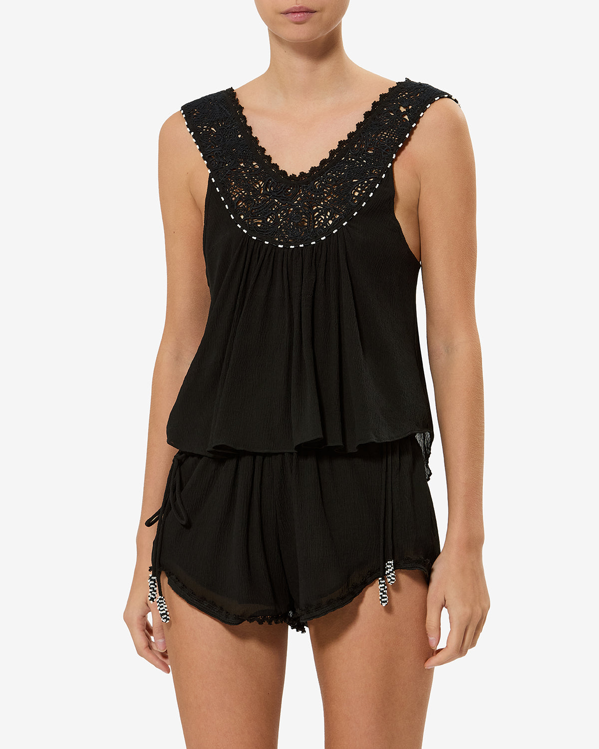 NILANY PLAYSUIT Woman black | ISABEL MARANT Official online store