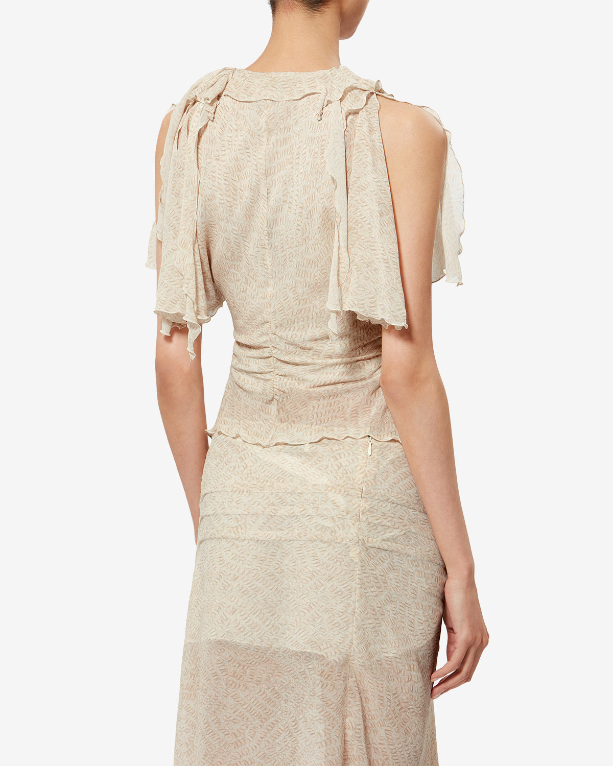THANAIS BLOUSE Woman ecru | ISABEL MARANT Official online store