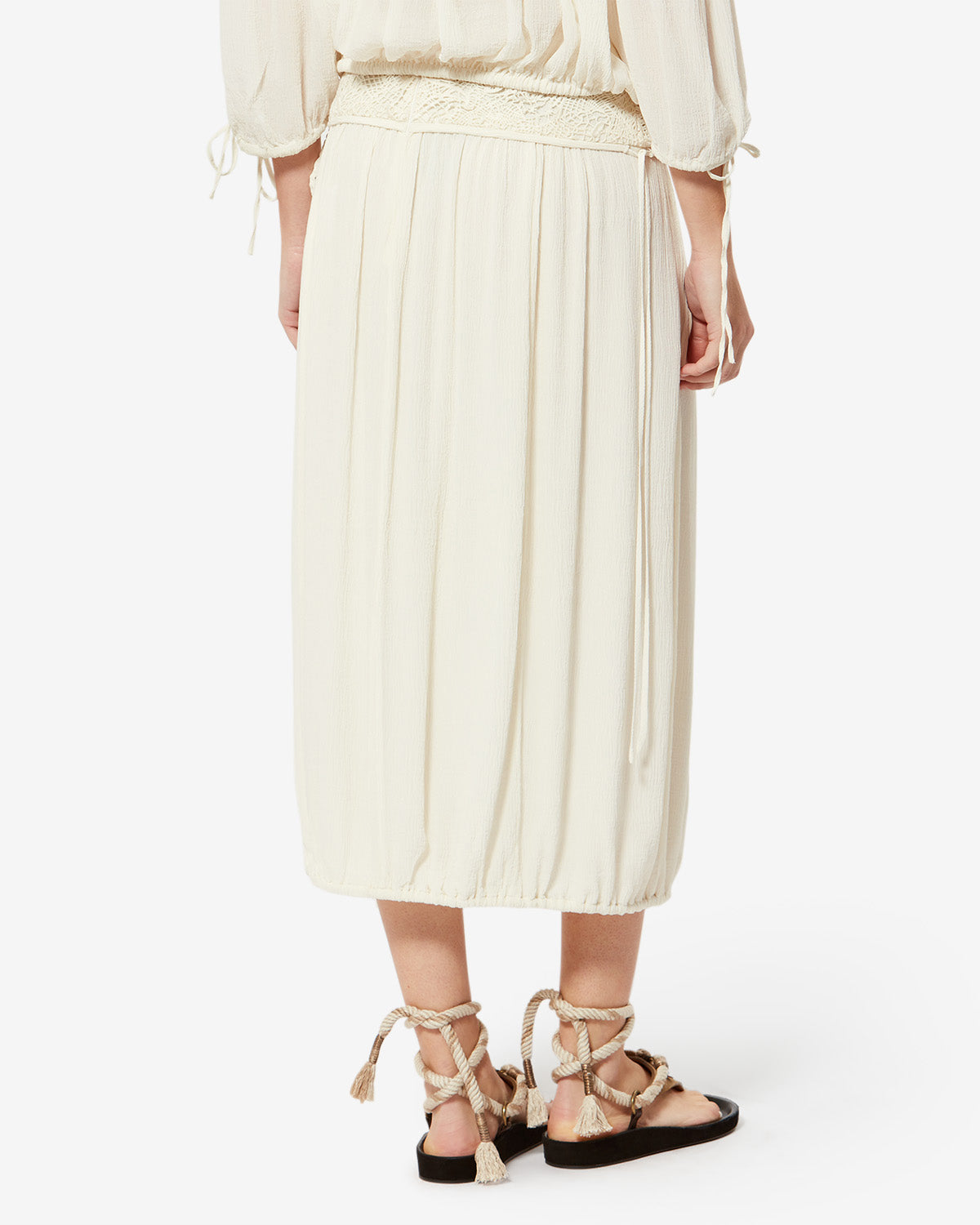 NILMA SKIRT Woman ecru | ISABEL MARANT Official online store
