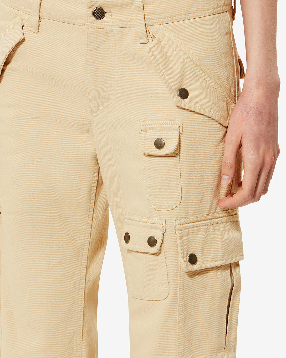 JOSINE PANTS Woman beige | ISABEL MARANT Official online store