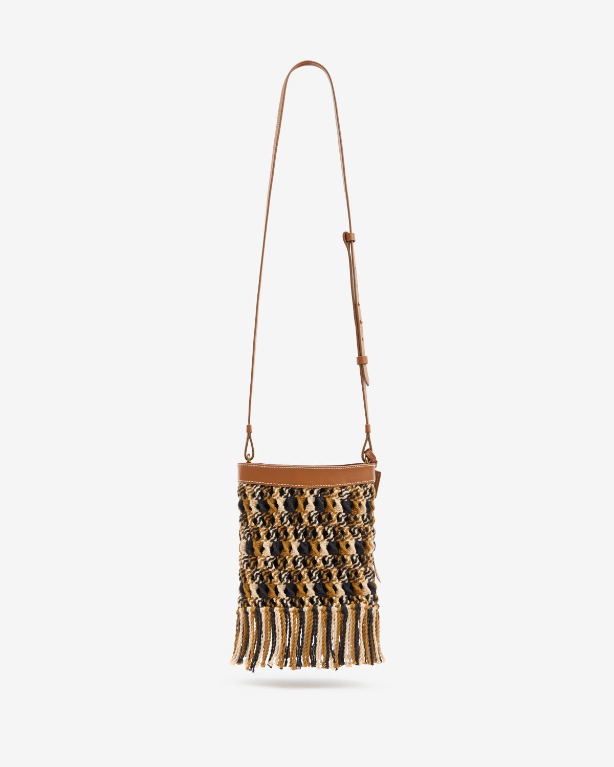 NOLI SHOULDER BAG Woman multicolor brown | ISABEL MARANT Official